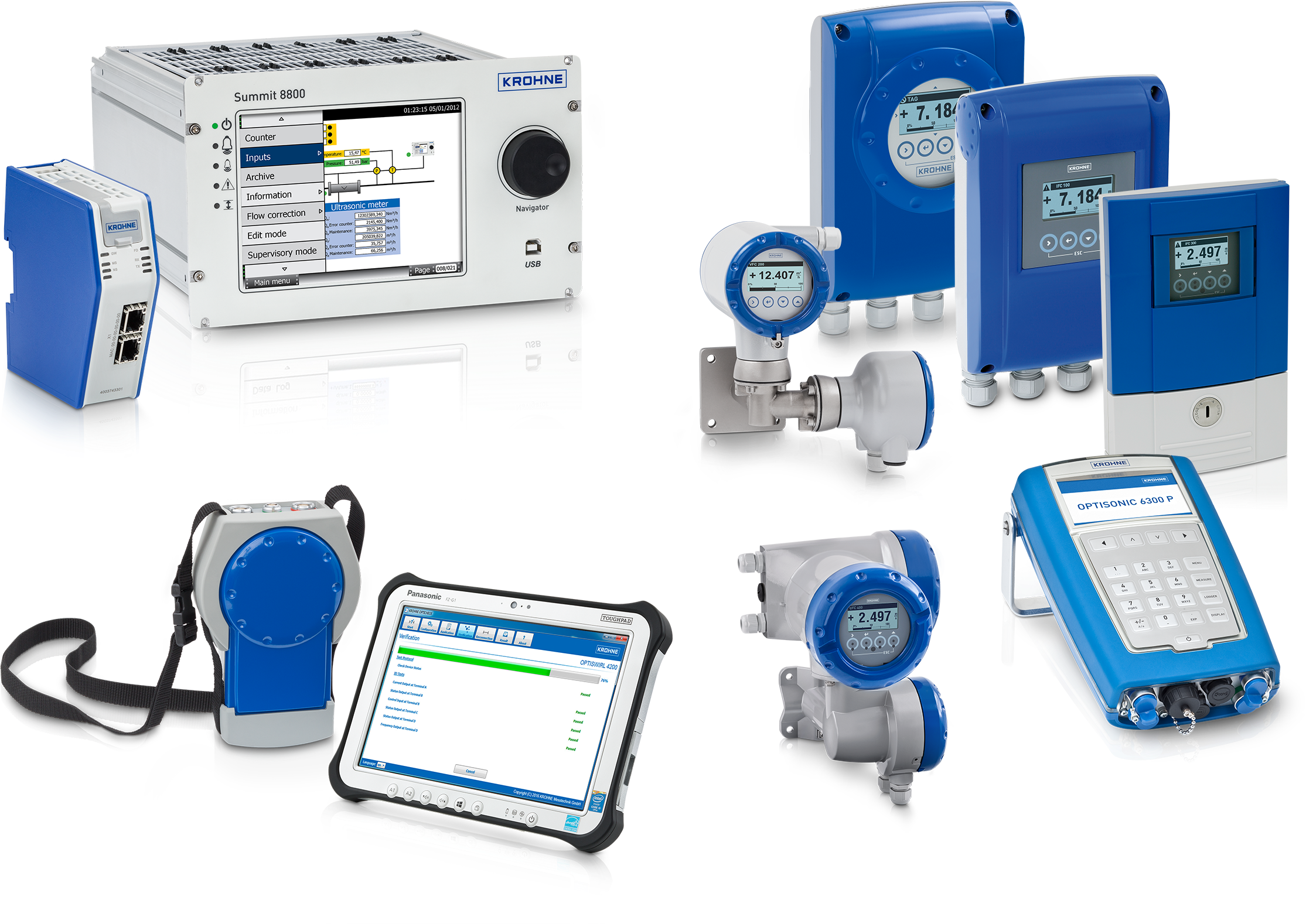 Components & auxiliary equipment for flow measurement A collection of components & auxiliary equipment for flow measurement from KROHNE