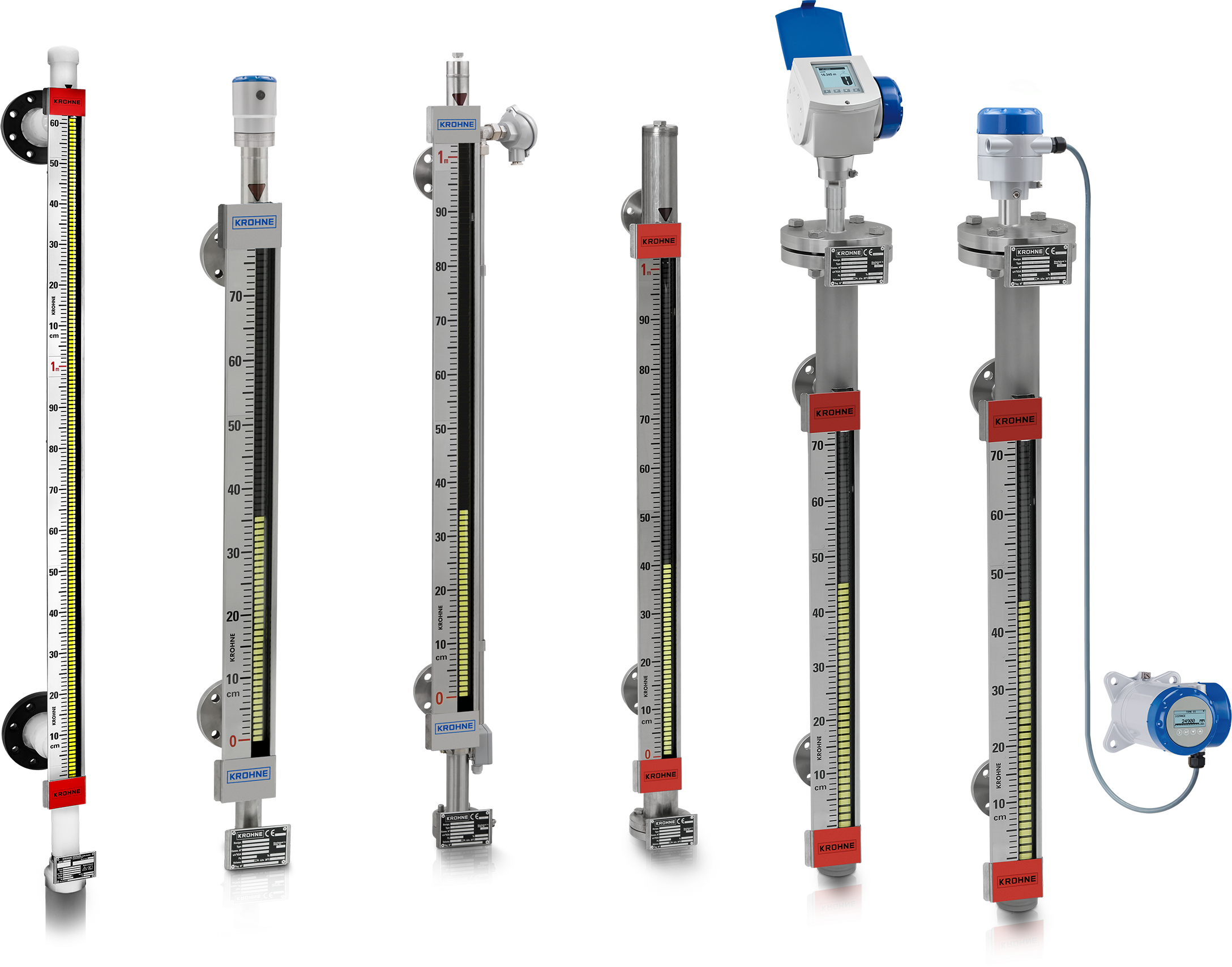 Level indicators A collection of level indicators from KROHNE
