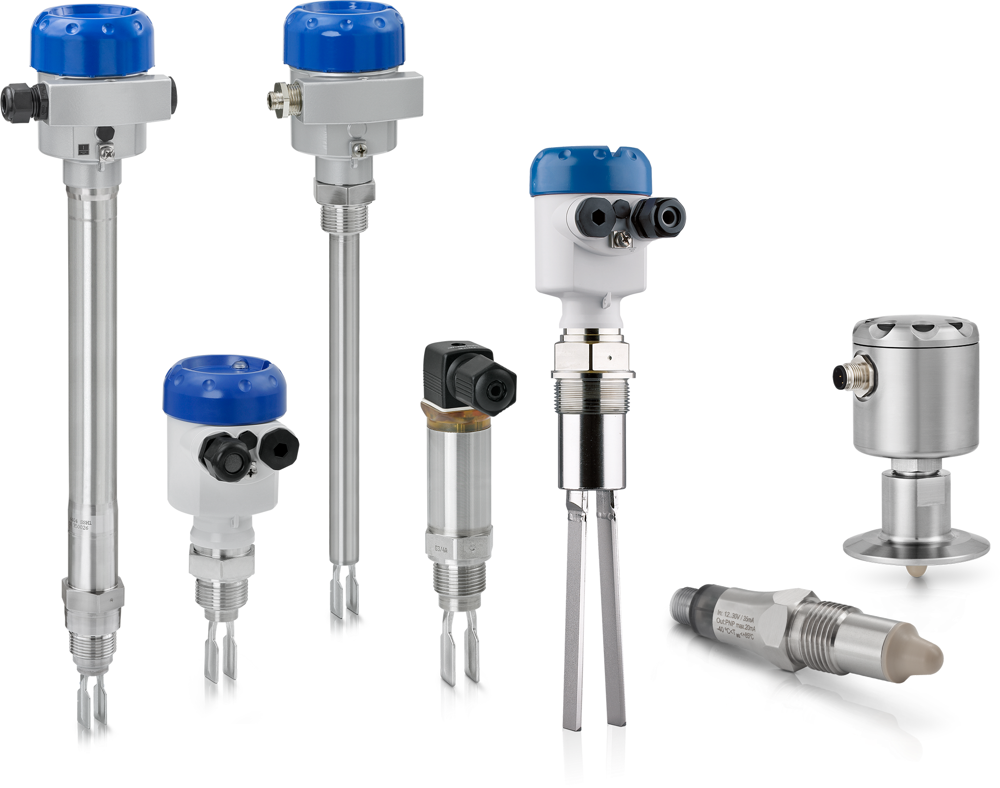 Interruptores de nivel A collection of level switches from KROHNE
