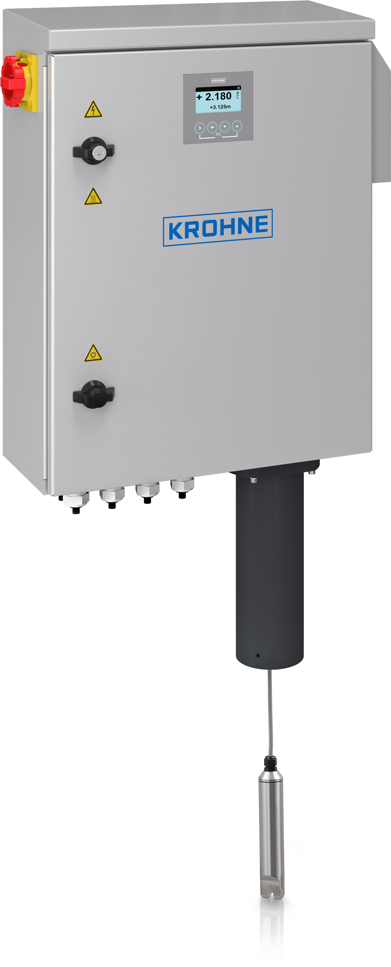 Sistemas de medida del nivel de lodos A collection of sludge level measuring systems from KROHNE