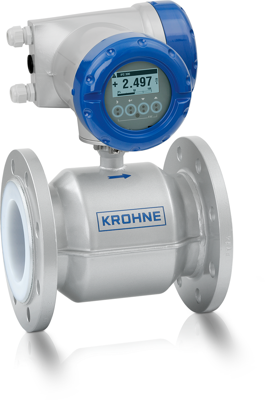 OPTIFLUX 4300 Электромагнитный расходомер OPTIFLUX 4300 C – Компактное исполнение