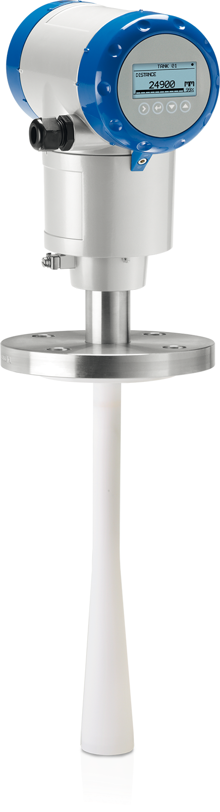OPTIWAVE 5200 Radar (FMCW) level transmitter OPTIWAVE 5200 C – Compact / horizontal version with PP Wave Horn antenna