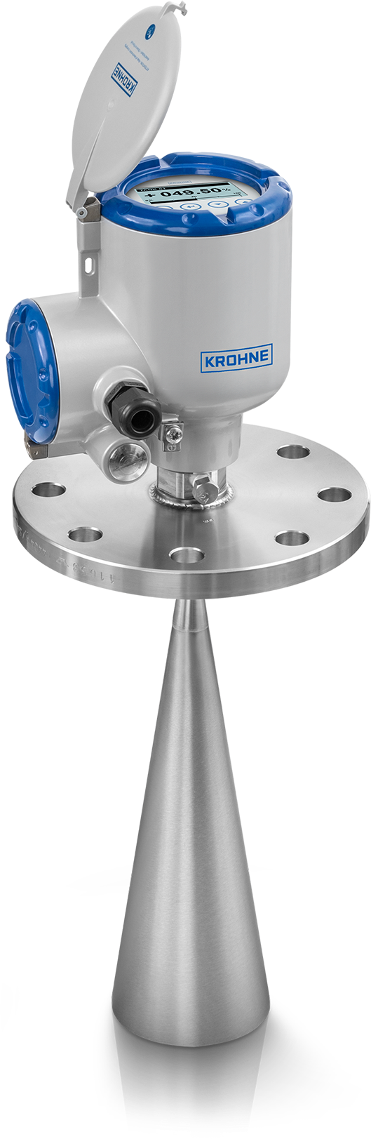 OPTIWAVE 5400 Radar (FMCW) level transmitter OPTIWAVE 5400 – Version with Horn antenna and flange connection