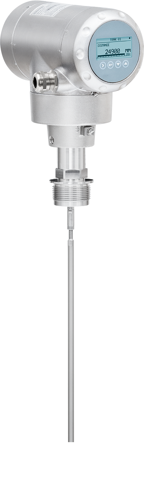 Guided radar (TDR) level transmitter POWERFLEX 2200 – Version with single cable