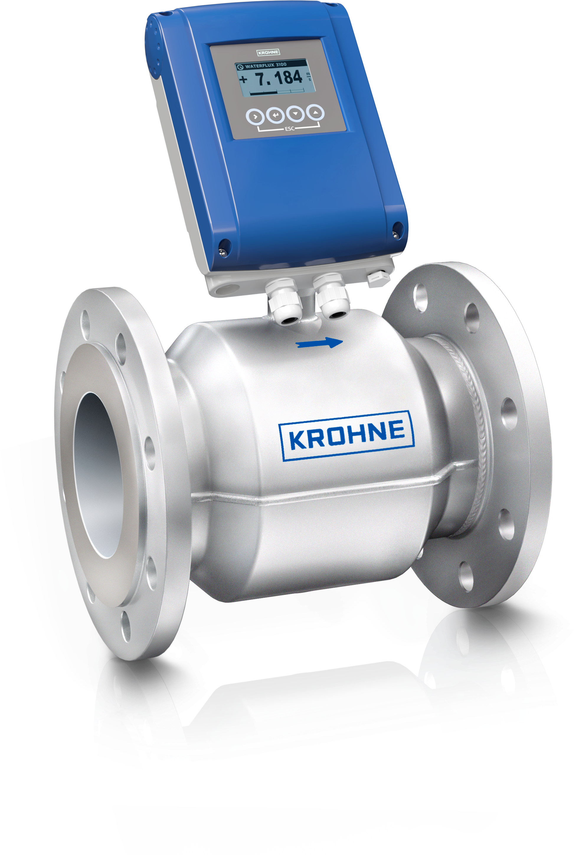 WATERFLUX 3100 WATERFLUX 3100 C Electromagnetic flowmeter – Compact version