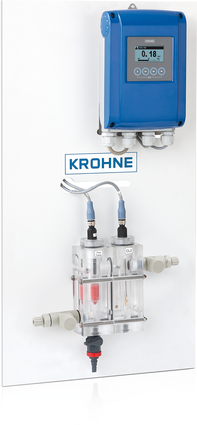 Disinfectant measuring systems A collection of disinfectant measuring systems from KROHNE