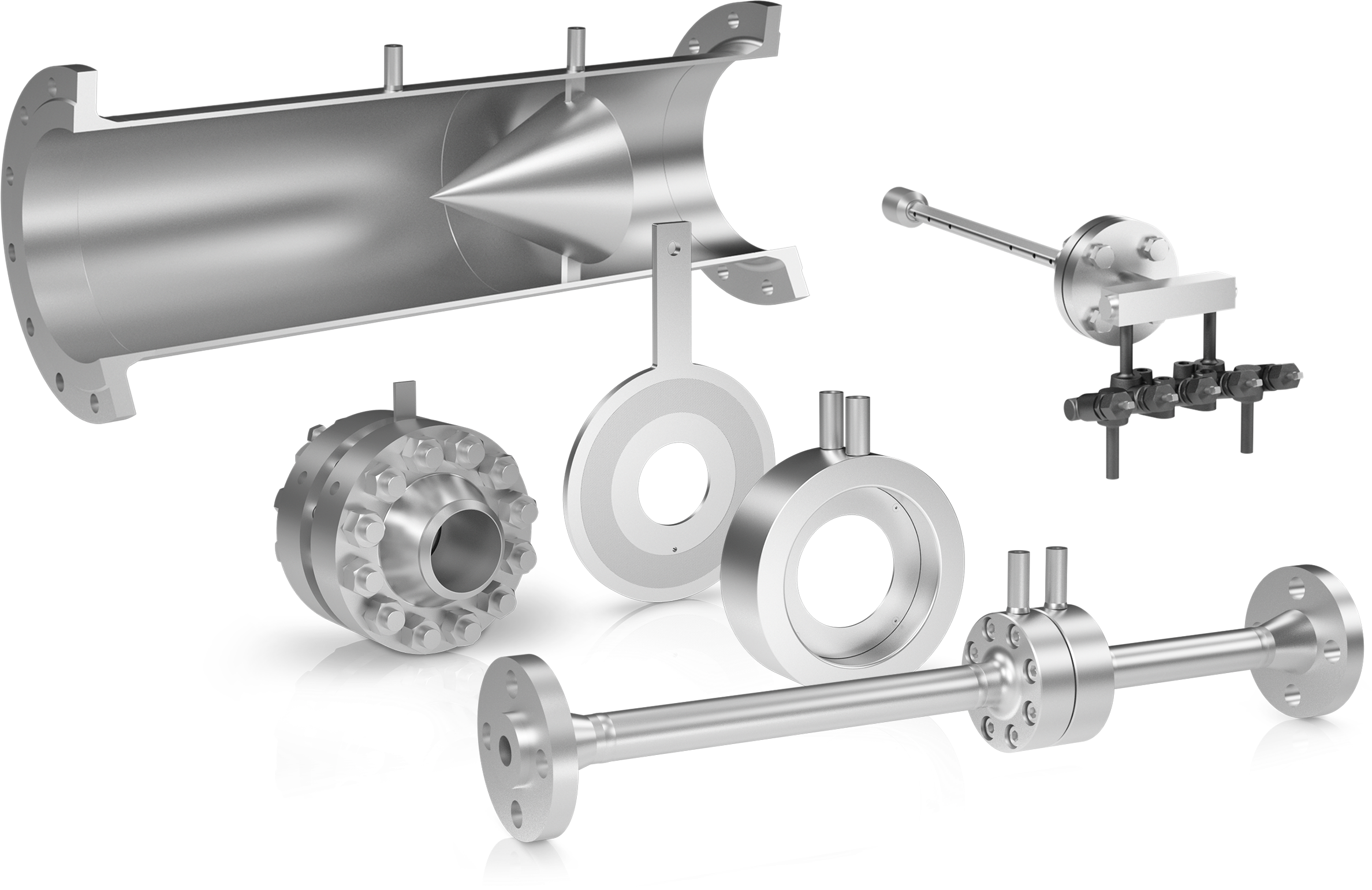 Primary flow elements A collection of primary flow elements from KROHNE